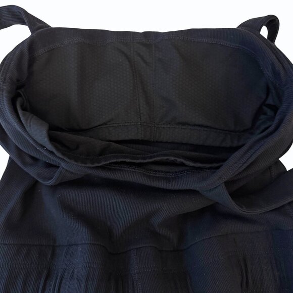 Vuori Mudra Pose Womens Jumpsuit Size S Black Wide Leg Ribbed Athleisure Lounge - Picture 9 of 10